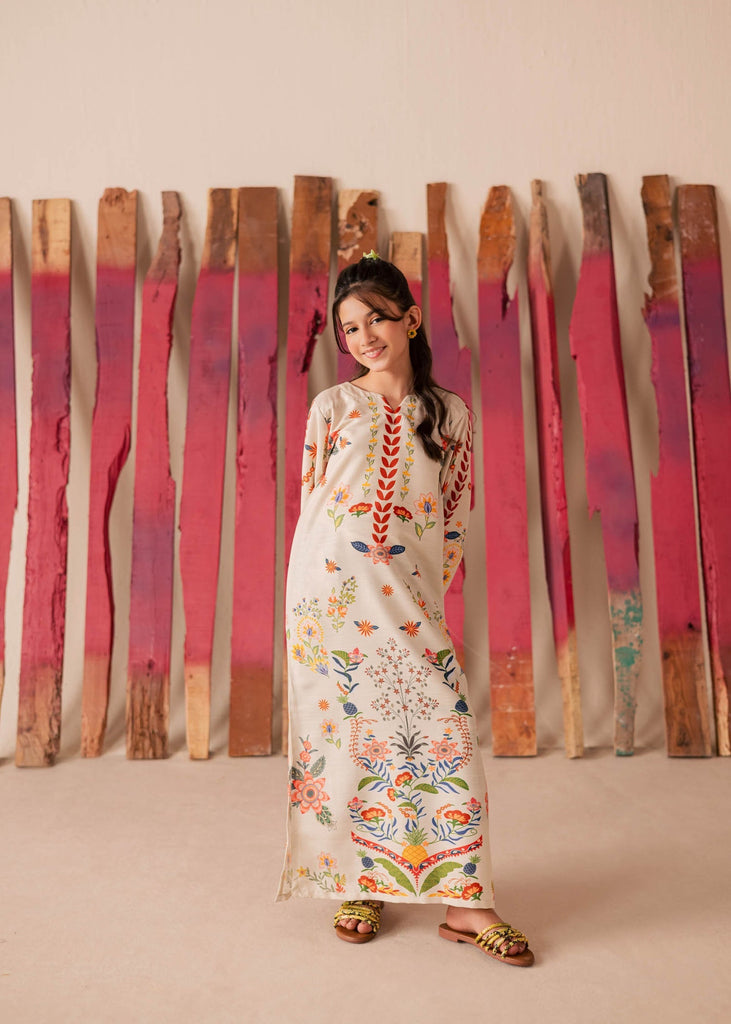 KF-011-Kids Summer Kaftan