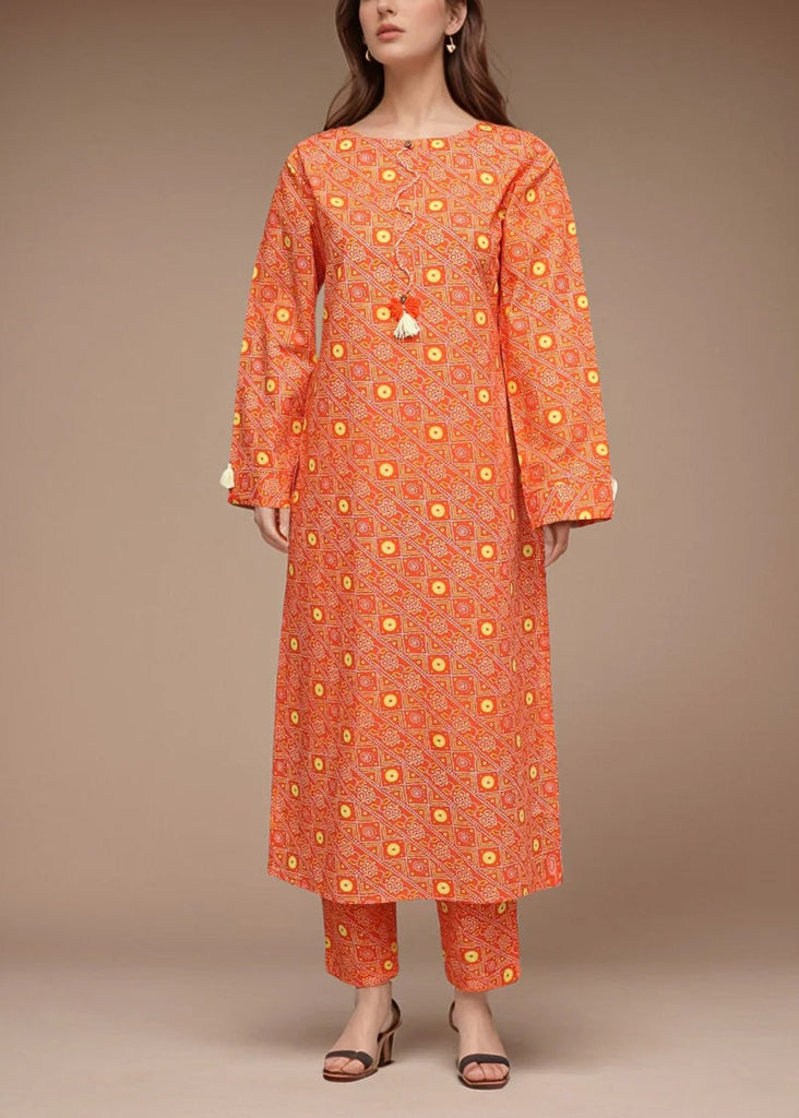 -2 PIECE SUIT-( Pure Lawn)