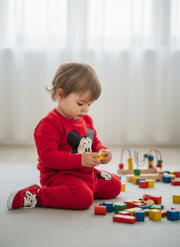 Mickey Red Terry Tracksuit 13763