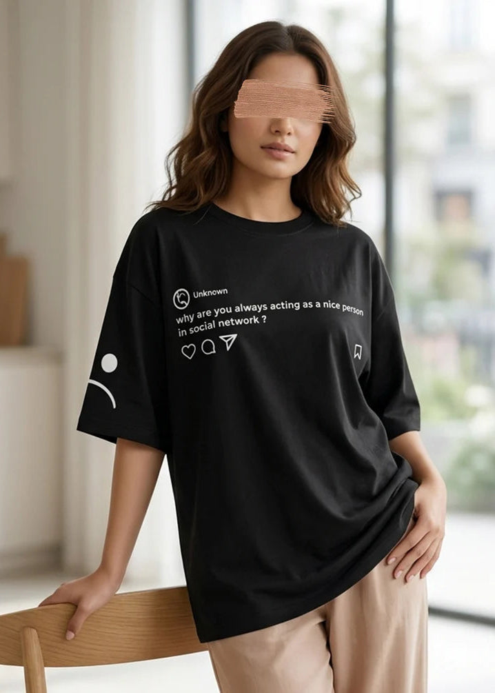 PRINTED LONG T SHIRT