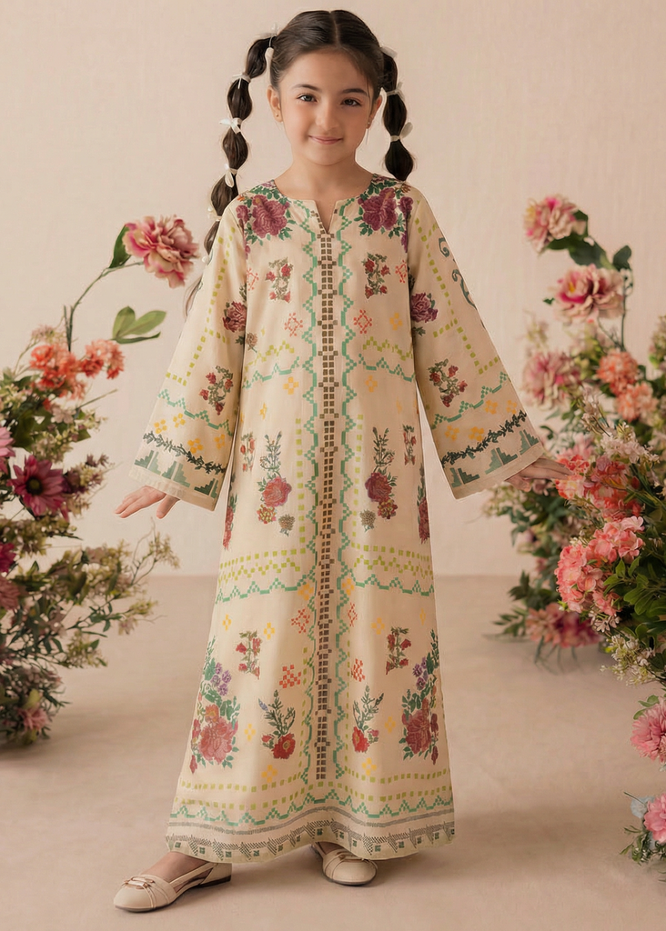KF-004-Kids Summer Kaftan
