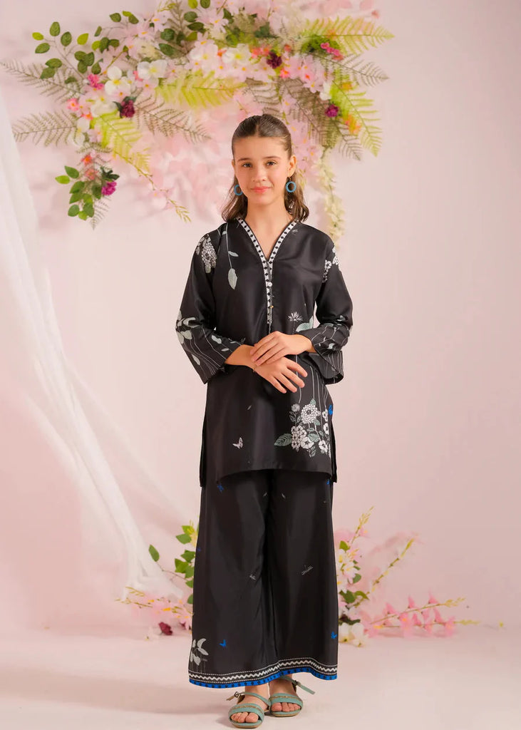 Floral Serenade - 2pcs  (Premium Khaddar Mid - Season Fabric) ( Mother Edition)