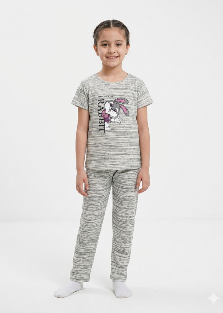 Friendly bunny lounge set" would be a fun fit Pajama Set