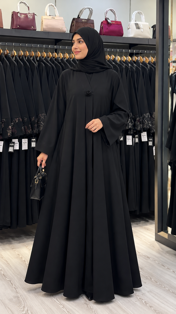 Arwa  Abaya | Black