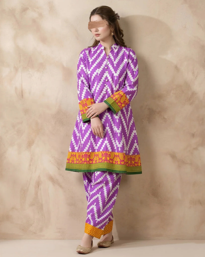 -2 PIECE SUIT-( Pure Lawn)