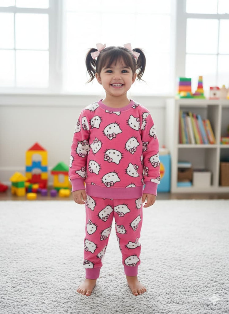 Pink Car Track suit