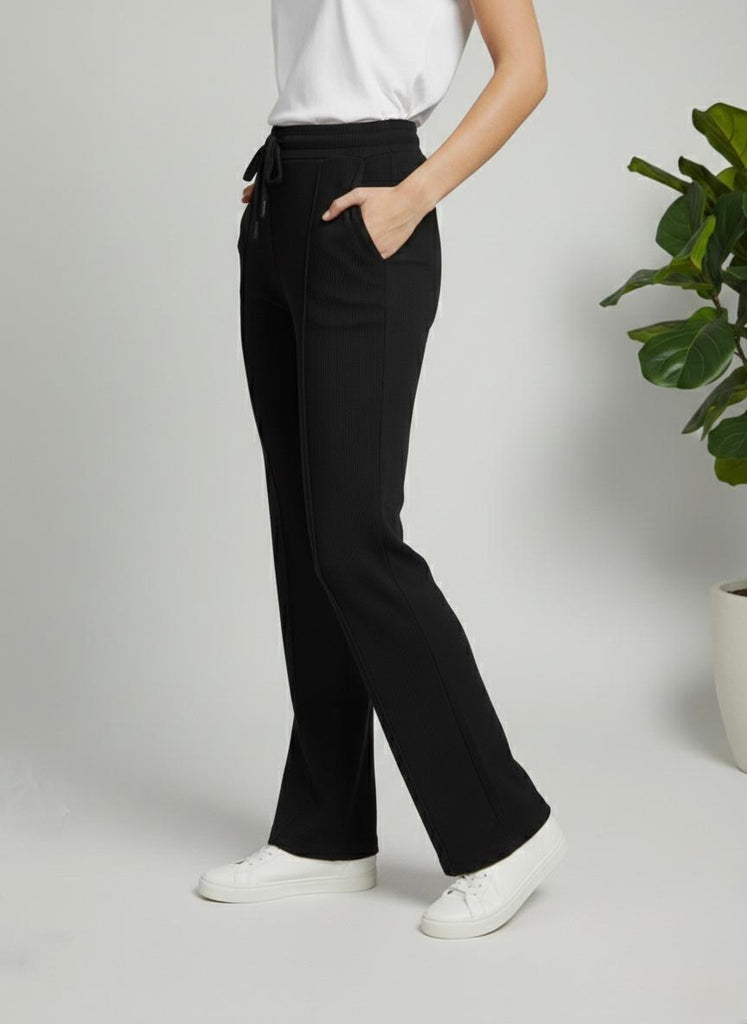 Woman Premium Trousers-Black