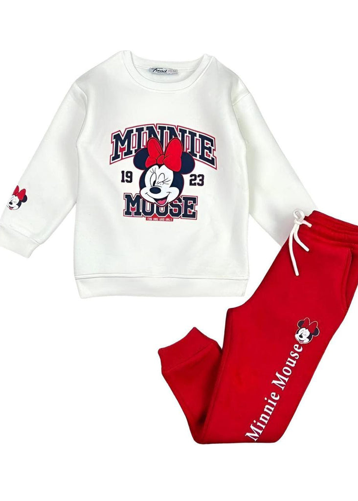 PREMUM iMPORTED Minnie  Mouse Fleece TRACKSUIT