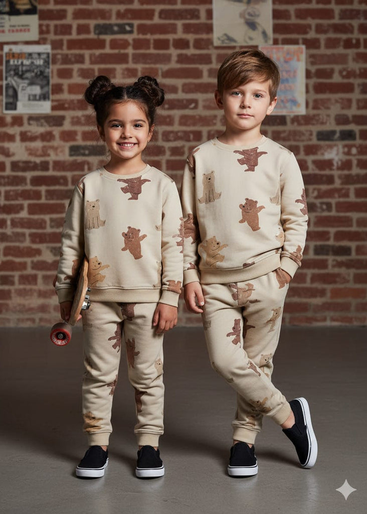 PREMUM iMPORTED Unisex teddy bear Track suit