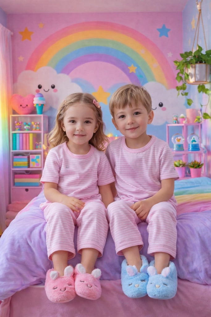 Stipres light Pink Nightwear Set – Soft Cotton