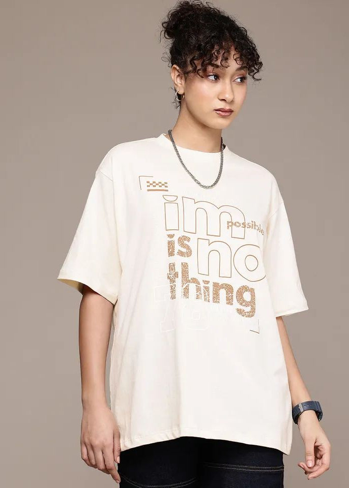 PRINTED LONG T SHIRT