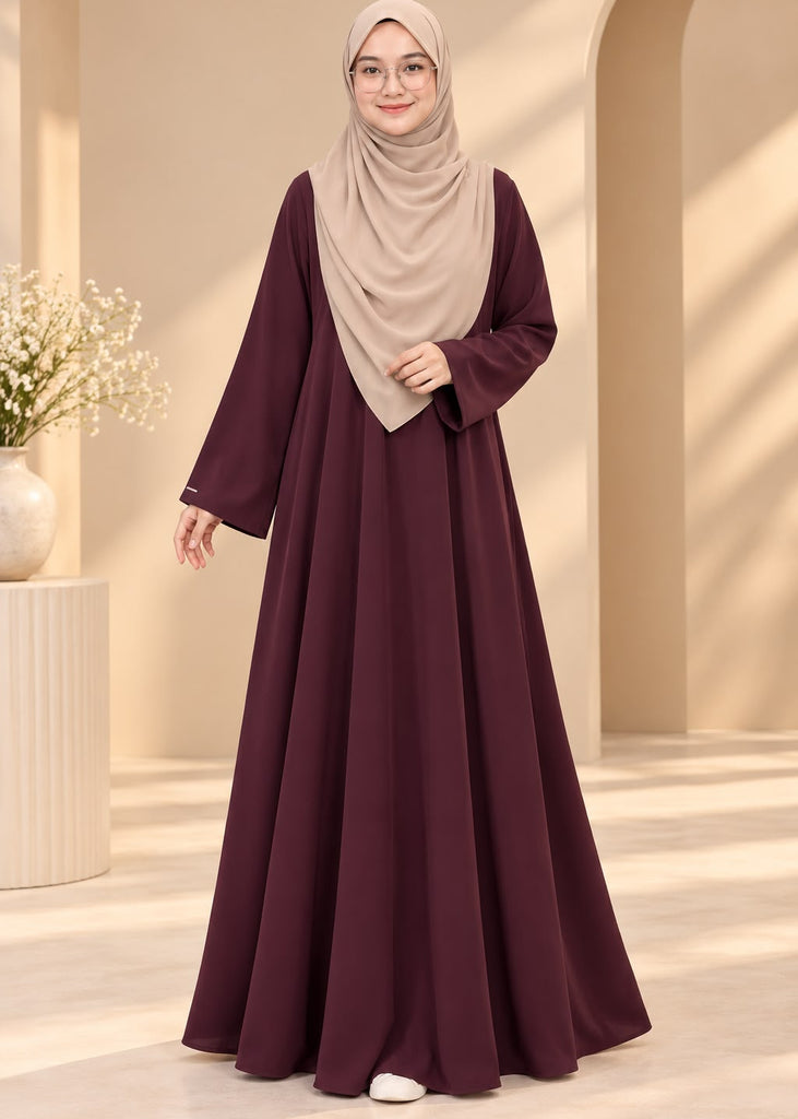 Noor | mahroon