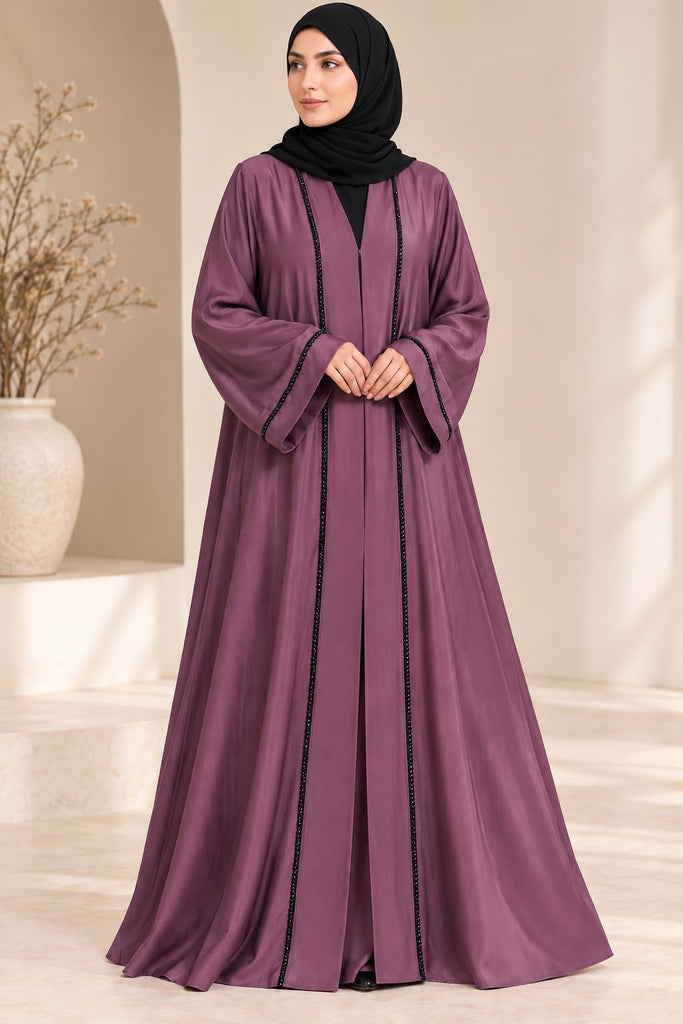 FATIMA | HAND WORK | MAROON
